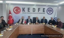 KEDFE’de Dayanışma Nöbeti: Alican Kazgan, federasyon binasını ziyaret etti