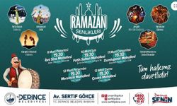 Derince’de Ramazan Şenlikleri Başlıyor