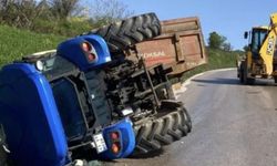 İzmit’te Traktör Kazası: Sürücü Hafif Yaralı Kurtuldu