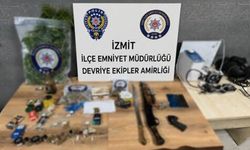 Derince’de Uyarıcı Madde ve Silah Operasyonu