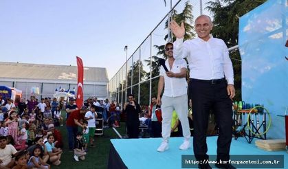 Altın Kiraz, Kültür ve Sanat Festivali'nde, Çocuklar İçin Renkli Etkinlikler Gerçekleştirildi