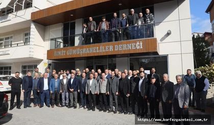 Başkan Söğüt, İzmit Gümüşhaneliler Derneği'nde, Hemşerileriyle Buluştu