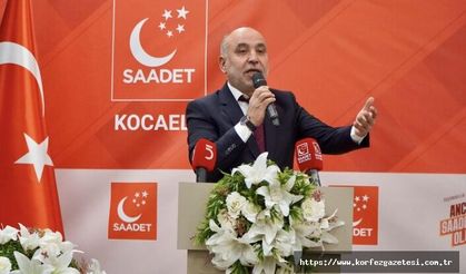Saadet Partisi Kocaeli İl Başkanlığına Recep Sarıdoğan Atandı