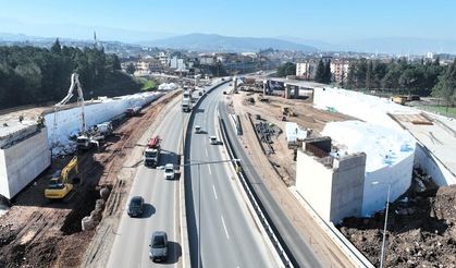 Başiskele Kavşağı Projesi’nde Yüzde 54 Tamamlandı