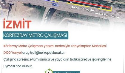 Yahyakaptan’da İki Yol Geçici Olarak Kapatılıyor