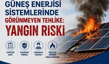 Güneş Enerjisi Sistemlerinde Yangın Riski