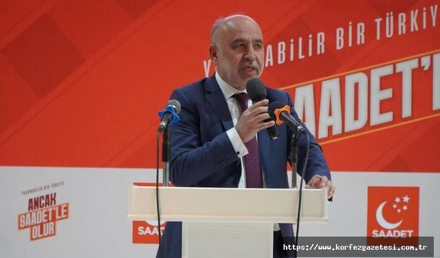 SARIDOĞAN, GEÇMİŞTE YAŞANAN YOLSUZLUK İDDİALARININ AYDINLATILMASI GEREKİR