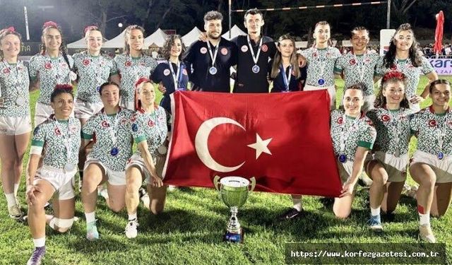 Türkiye Büyük Kadınlar 7'li Ragbi Milli Takımı Avrupa Şampiyonu