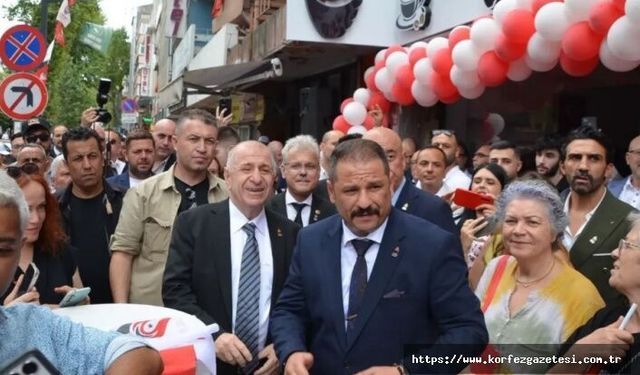 ZAFER PARTİSİ İL BAŞKANI ZAFER PARTİLİ OĞUZ, ÜMİT ÖZDAĞ'A TAM DESTEK
