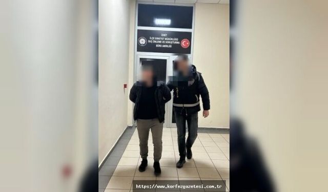 İzmit’te Dolandırıcılık Suçundan Aranan Şahıs Yakalandı