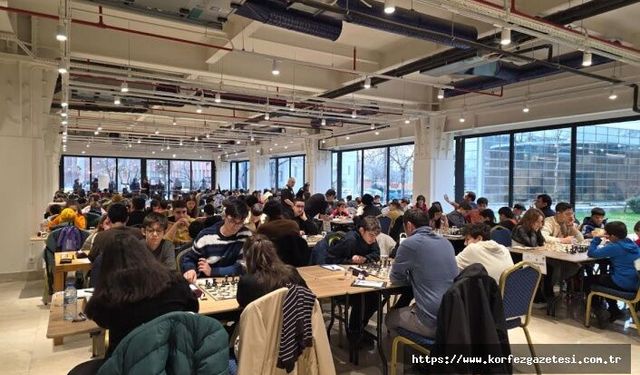 Kocaeli Sanayi Odası Satranç Turnuvası Renkli Görüntülere Sahne Oldu