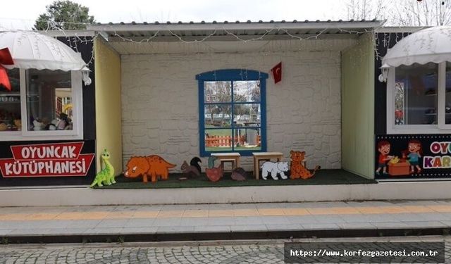 İzmit Belediyesi’nden Çocuklara Oyuncak Kütüphanesi ve Atölye Etkinlikleri