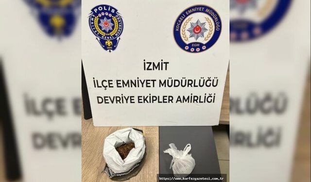  İzmit’te Narkotik Operasyonu: 56 Gram Madde Ele Geçirildi