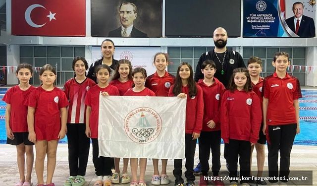 Körfez Gençlerbirliği Sporcularından Yüzmede Büyük Başarı