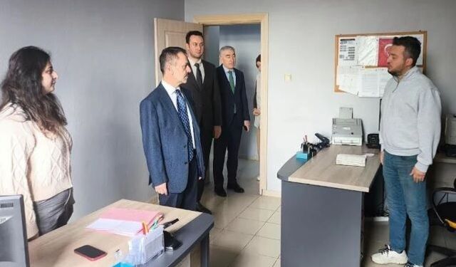 Vali İlhami Aktaş’tan Çocuk Şube Müdürlüğüne Ziyaret