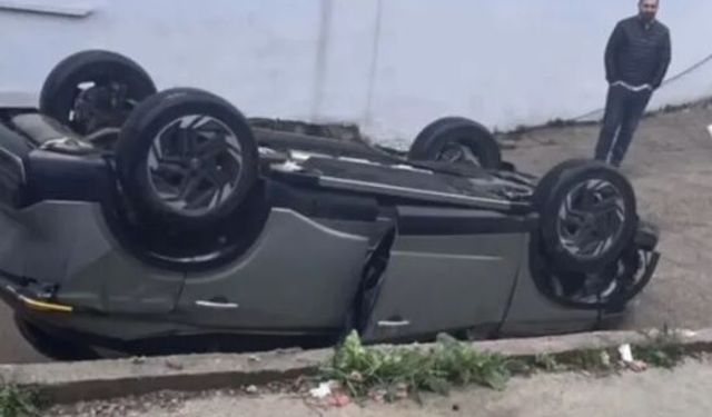 Körfez’de TaklaAtan Otomobil Paniğe Yol Açtı