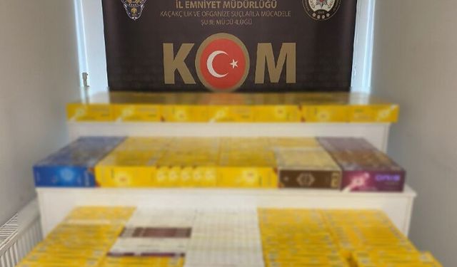 İzmit’te Kaçak Sigara Operasyonu: 5000 Paket Ele Geçirildi