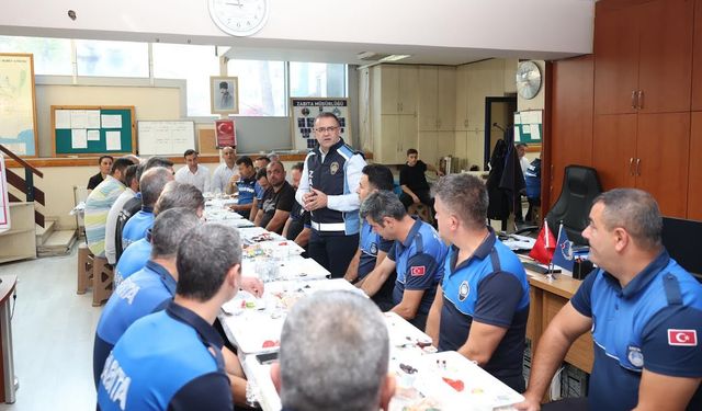 Başkan Gökçe’den Zabıta Haftası’na Anlamlı Ziyaret