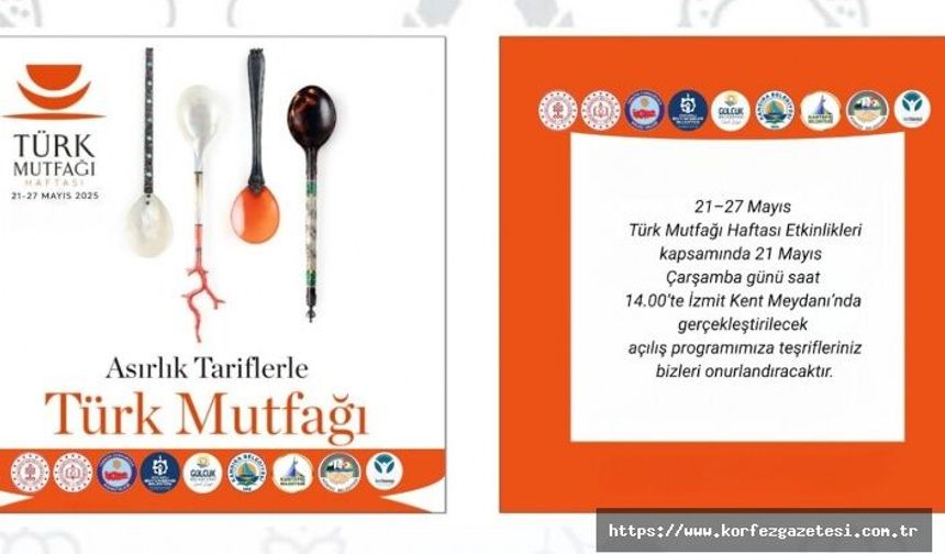 Türk Mutfağı, Haftası Etkinlikleri