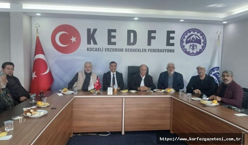 KEDFE’de Dayanışma Nöbeti: Alican Kazgan, federasyon binasını ziyaret etti