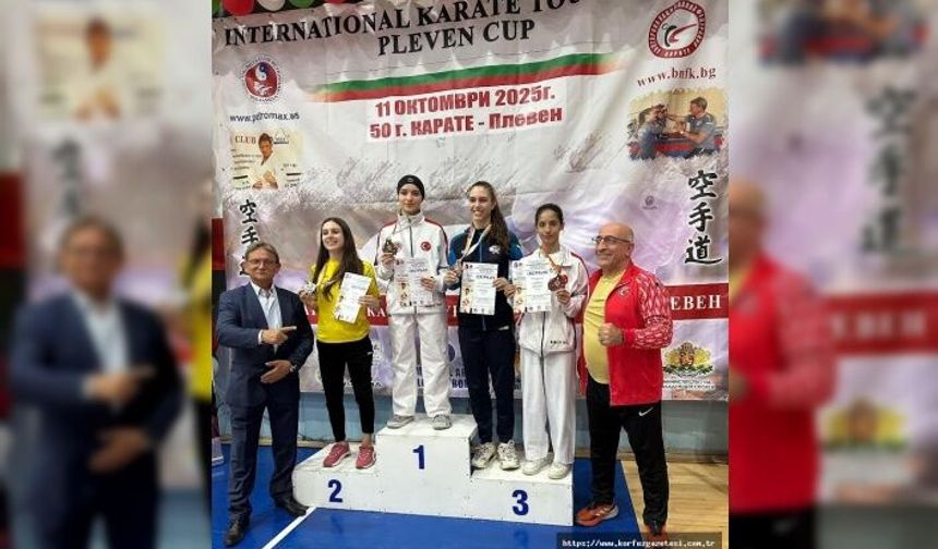 Körfezli Karateciler Bulgaristan’dan Madalyayla Döndü