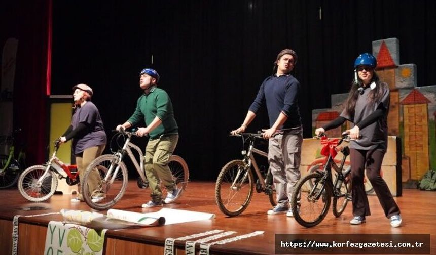 İki Teker Bir Rüya” Sahneye Çıktı