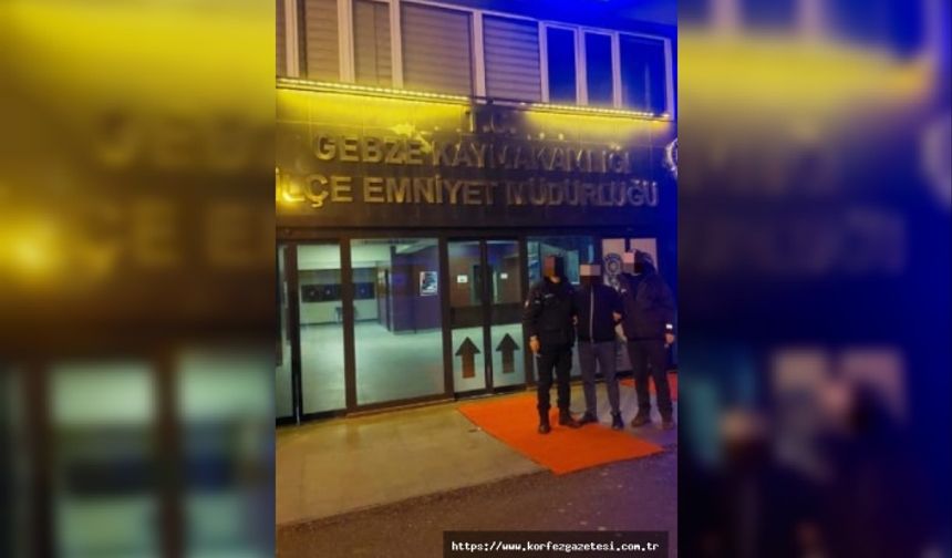 Kocaeli’de 10 Yıl Hapis Cezası Bulunan Şahıs Yakalandı