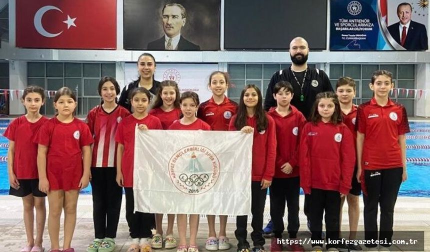 Körfez Gençlerbirliği Sporcularından Yüzmede Büyük Başarı