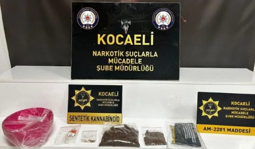 Kocaeli’de Narkotik Operasyonu: 3 Tutuklama