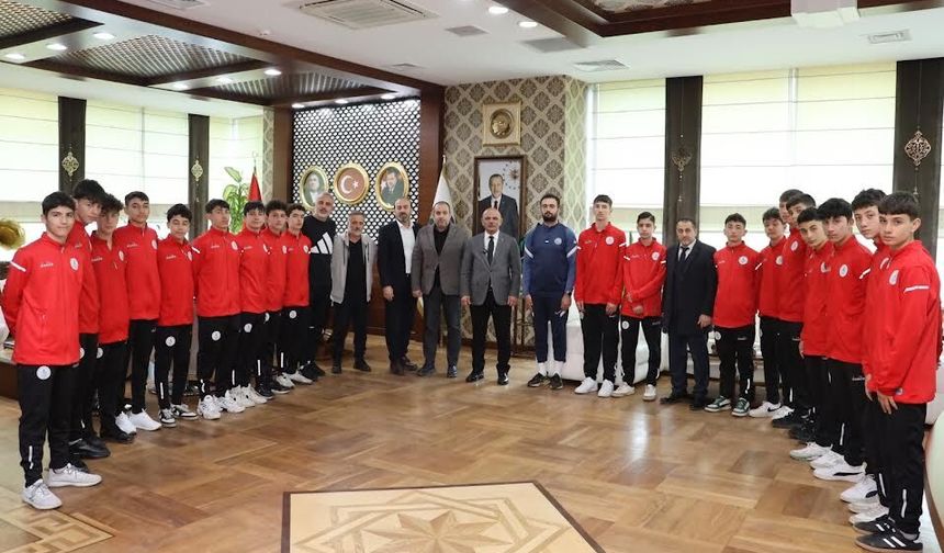 Başkan Söğüt’ten U14 Takımına Moral Desteği