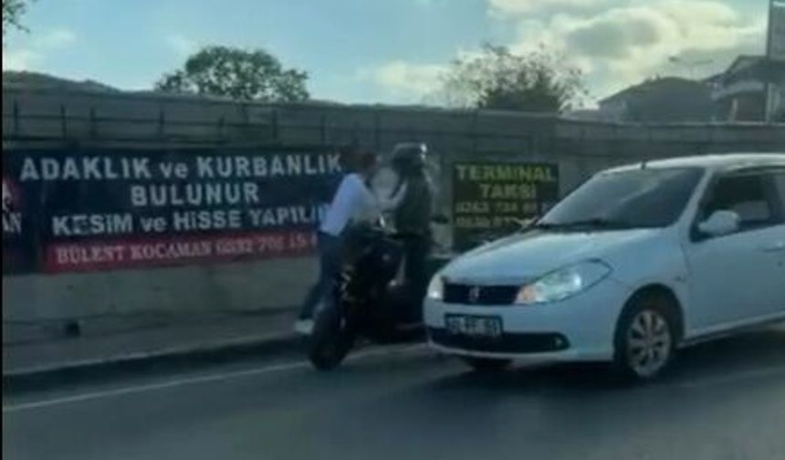 Gölcük’te Trafikte Kavga