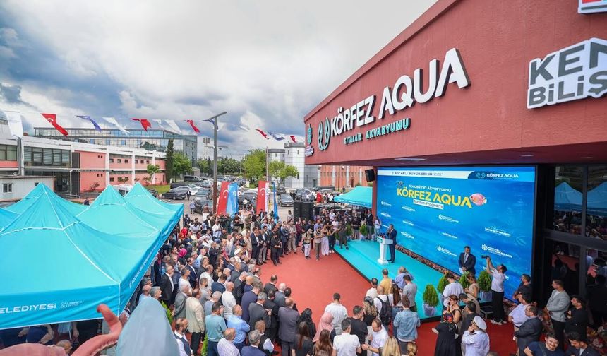 Körfez Aqua Akvaryumu 41 Bin Ziyaretçiye Ulaştı