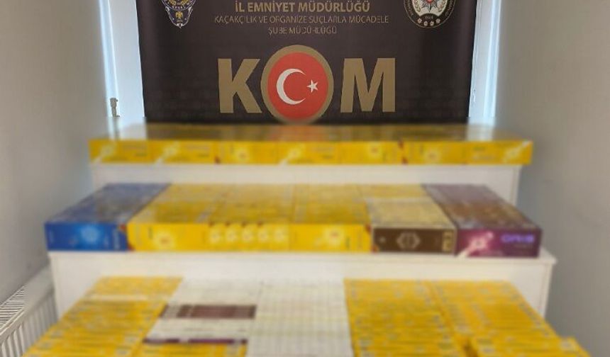 İzmit’te Kaçak Sigara Operasyonu: 5000 Paket Ele Geçirildi