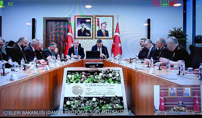 Bakanlar Çiftçi ve Bak’tan Yurt Güvenliği  Toplantısı