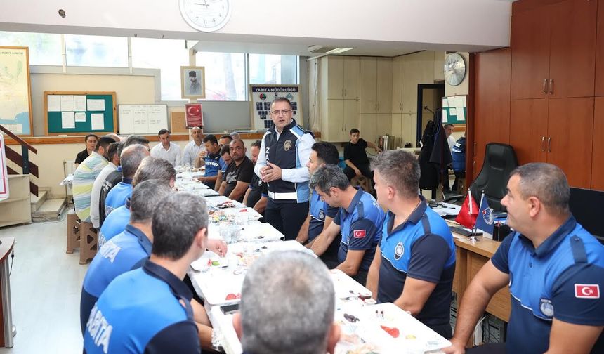 Başkan Gökçe’den Zabıta Haftası’na Anlamlı Ziyaret