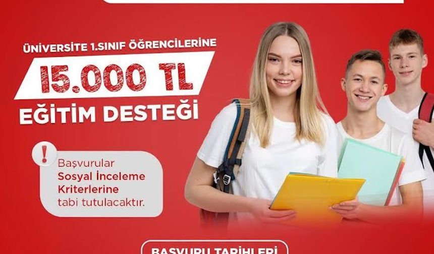 Körfez Belediyesi’nden, Gençlere 15 Bin TL Eğitim Desteği